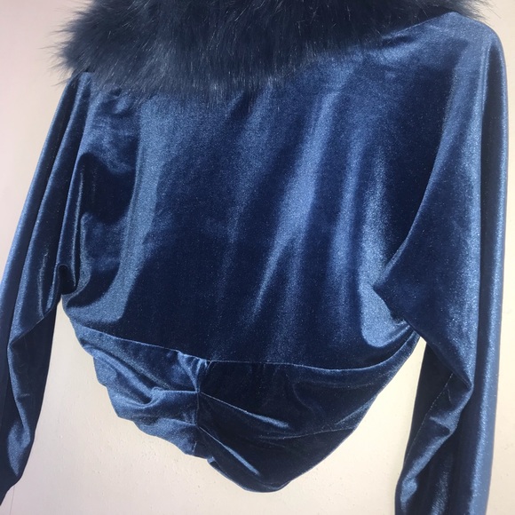 Tahari Arthur S. Levine Teal Shrug coat , Size XL - Picture 14 of 16